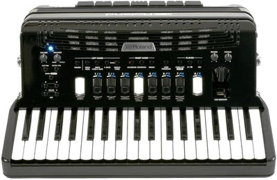 Roland V-Accordion (Black with Keys) (FR-4X BK)