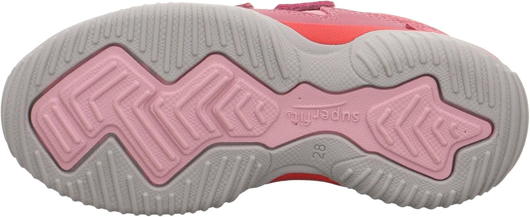 Superfit Mädchen Storm Sneaker 26 EU Pink Rot 5500, 26 EU Pink Rot 5500