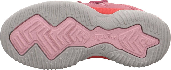 Superfit Mädchen Storm Sneaker 26 EU Pink Rot 5500, 26 EU Pink Rot 5500