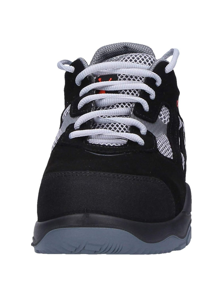 Atlas Flash 2005 | ESD S1P Arbeits-ind Sicherheitsschuhe 36 EU Schwarz Rot, 36 EU Schwarz Rot