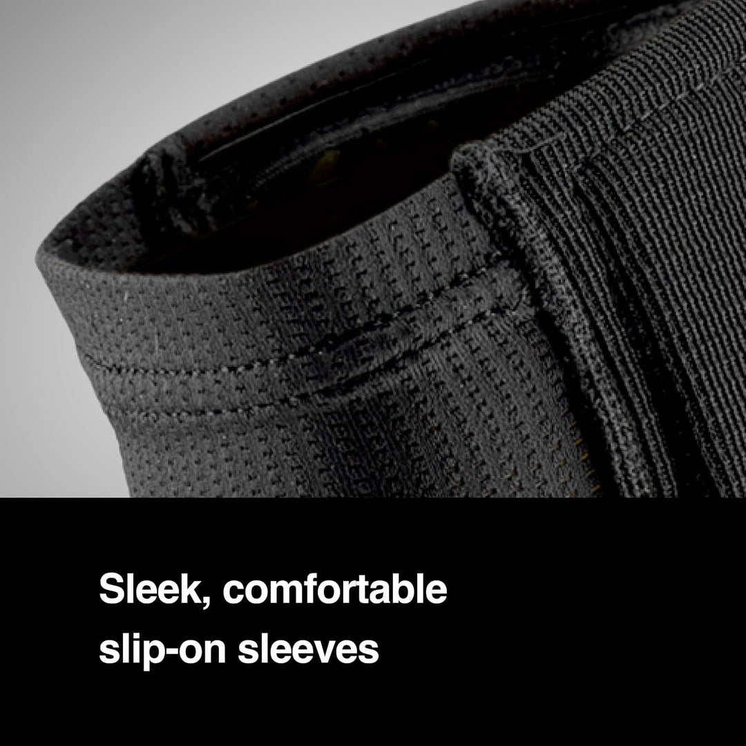 100% Teratec Plus Ellbogenprotektoren schwarz L Schwarz, L Schwarz