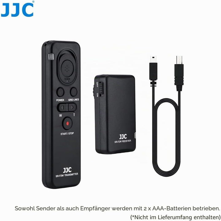 JJC 2.4G 100M Wireless Empfänger und Fernbedienung Commander Kit für Sony Alpha/Cyber-Shot Kameras u