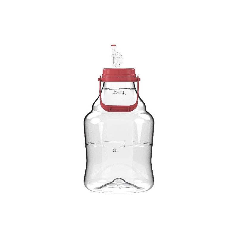 Weinballon, unzerbrechlicher Ballon mit Griff - 10 L