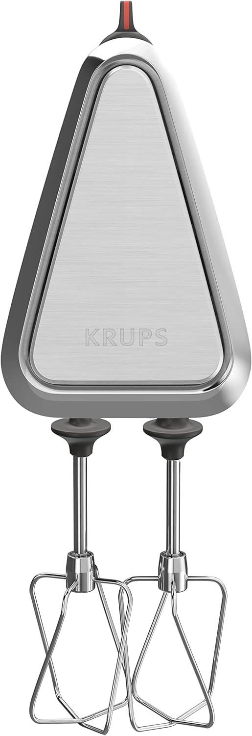 Krups GN9121 3 Mix 9000 Handmixer | 750 Watt | Geschwindigkeitsregler | Turbomodus | Auswurffunktion