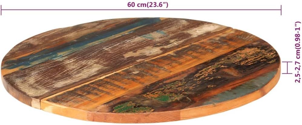 vidaXL Tischplatte Massivholzplatte Holzplatte Ersatztischplatte Holz Platte für Couchtisch Beistell