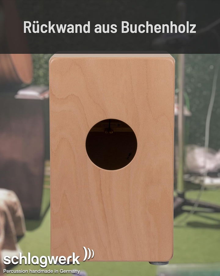 Schlagwerk Cajon 2 in One CP 408 (Dark Oak) Dunkle Eiche, Dunkle Eiche