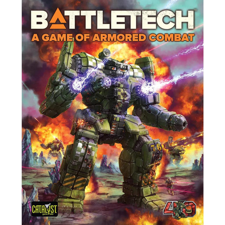 BattleTech Game of Armored Combat 40th Anniversary by Catalyst Game Labs, Strategie-Brettspiel, für