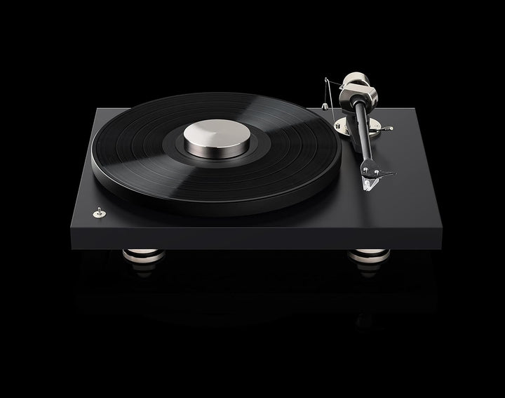 Pro-Ject Record Puck PRO, Modernes Schallplattengewicht mit Nickel-Finish, Klangverbesserung für all