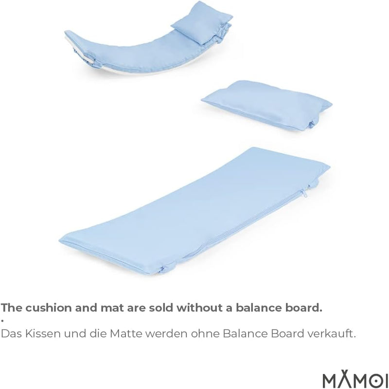 MAMOI® Matte für Balance Board Kinder, Kissen für Balance Board wippe, Balancieren und Gleichgewicht