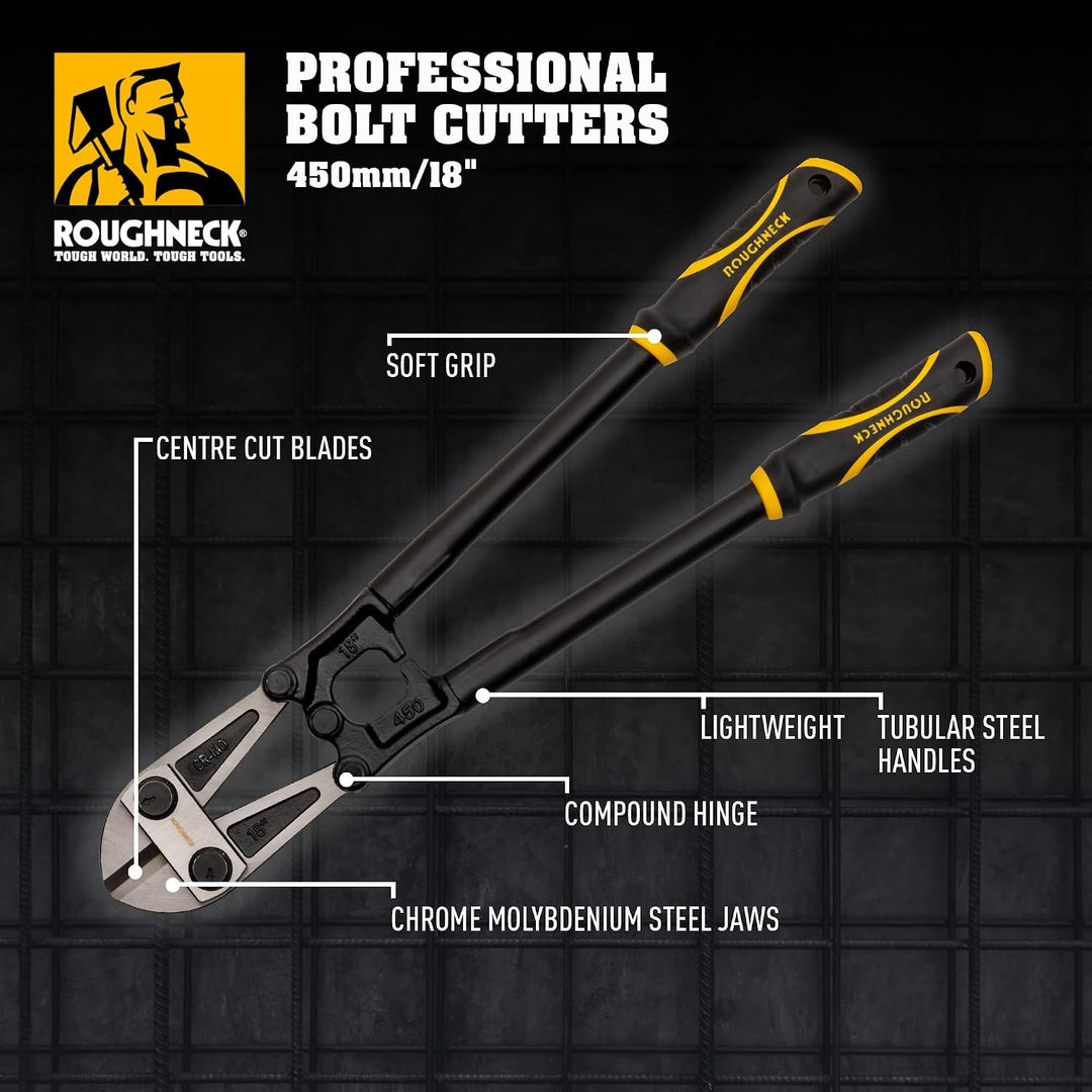 Roughneck rou39118 18 Profi Bolzenschneider – Schwarz