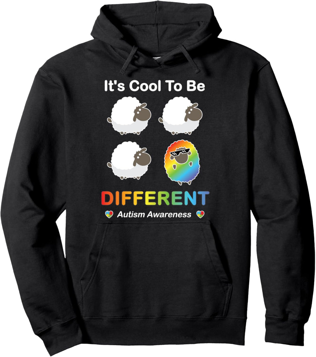 Welt-Autismus-Tag Bewusstsein Autism Awareness Regenbogen Pullover Hoodie