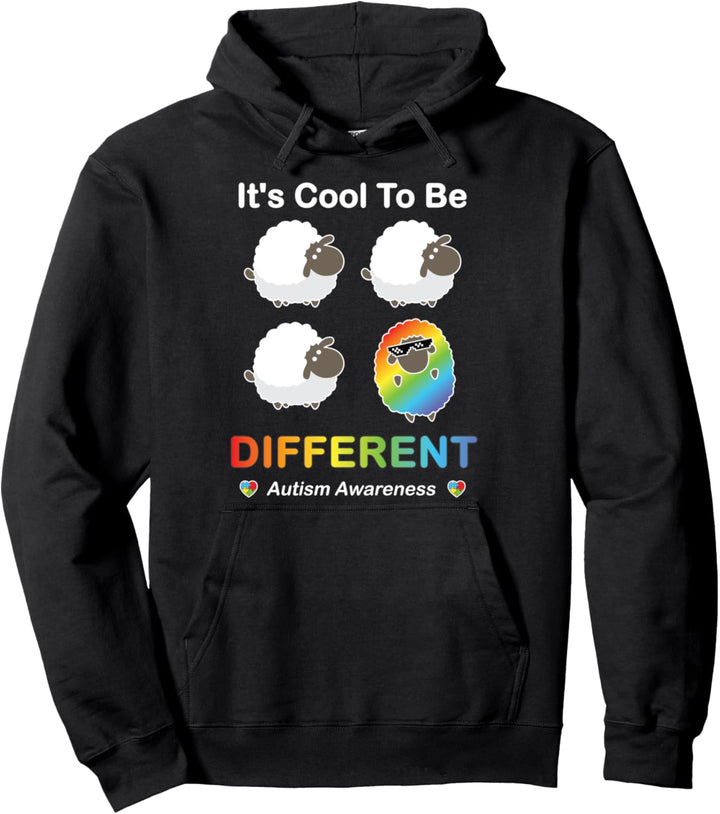 Welt-Autismus-Tag Bewusstsein Autism Awareness Regenbogen Pullover Hoodie