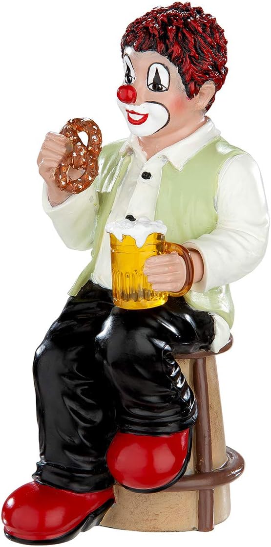 Gildeclown Wandern - Deko und Geschenk - Wanderer Figur Männergeschenk - Dekoration Wohnzimmer Vitri