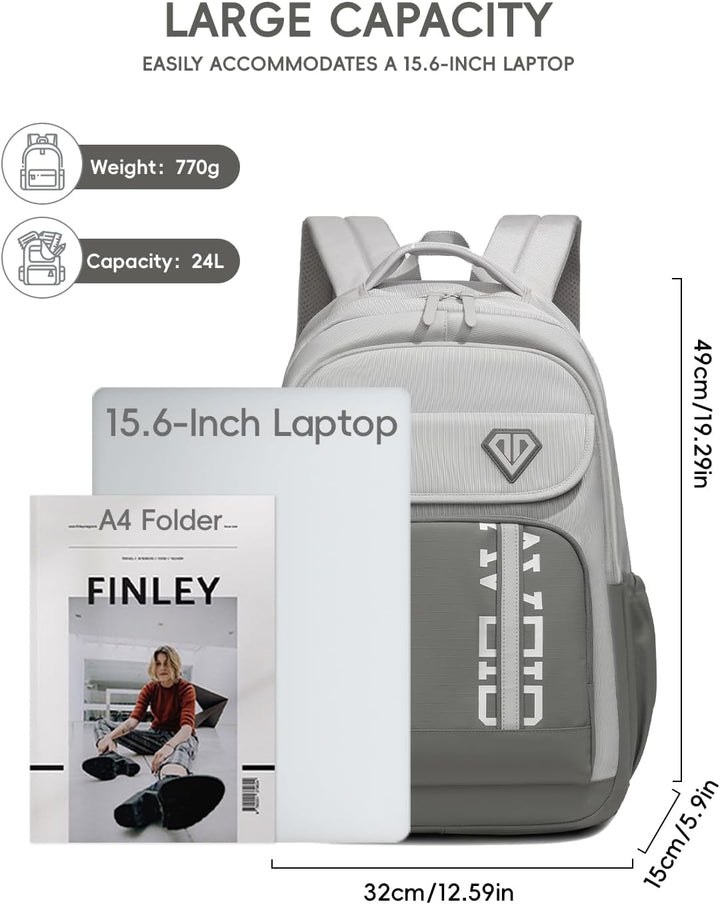 Amythe Schulrucksack Jungen Teenager 10-18 Jahre, Gross Rucksack Schule Oberstufe Schultasche Junior