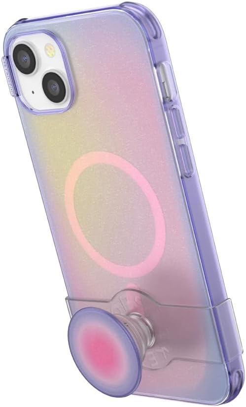 PopSockets: PopCase PlantCore für MagSafe - Hülle für iPhone 14 Plus mit Abnehmbarem PopGrip Slide S