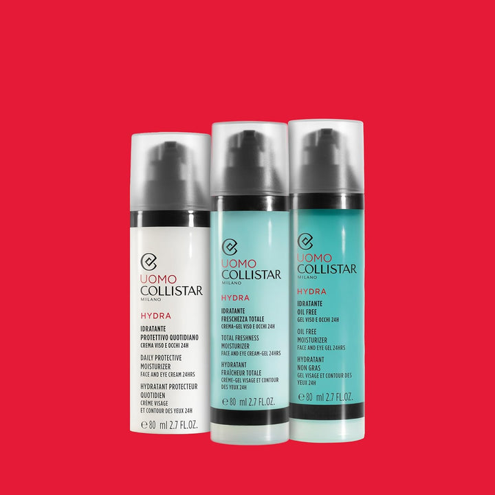 Collistar Hydra Männer-Feuchtigkeitspflege für totale Frische, frisches und leichtes Creme-Gel, spen