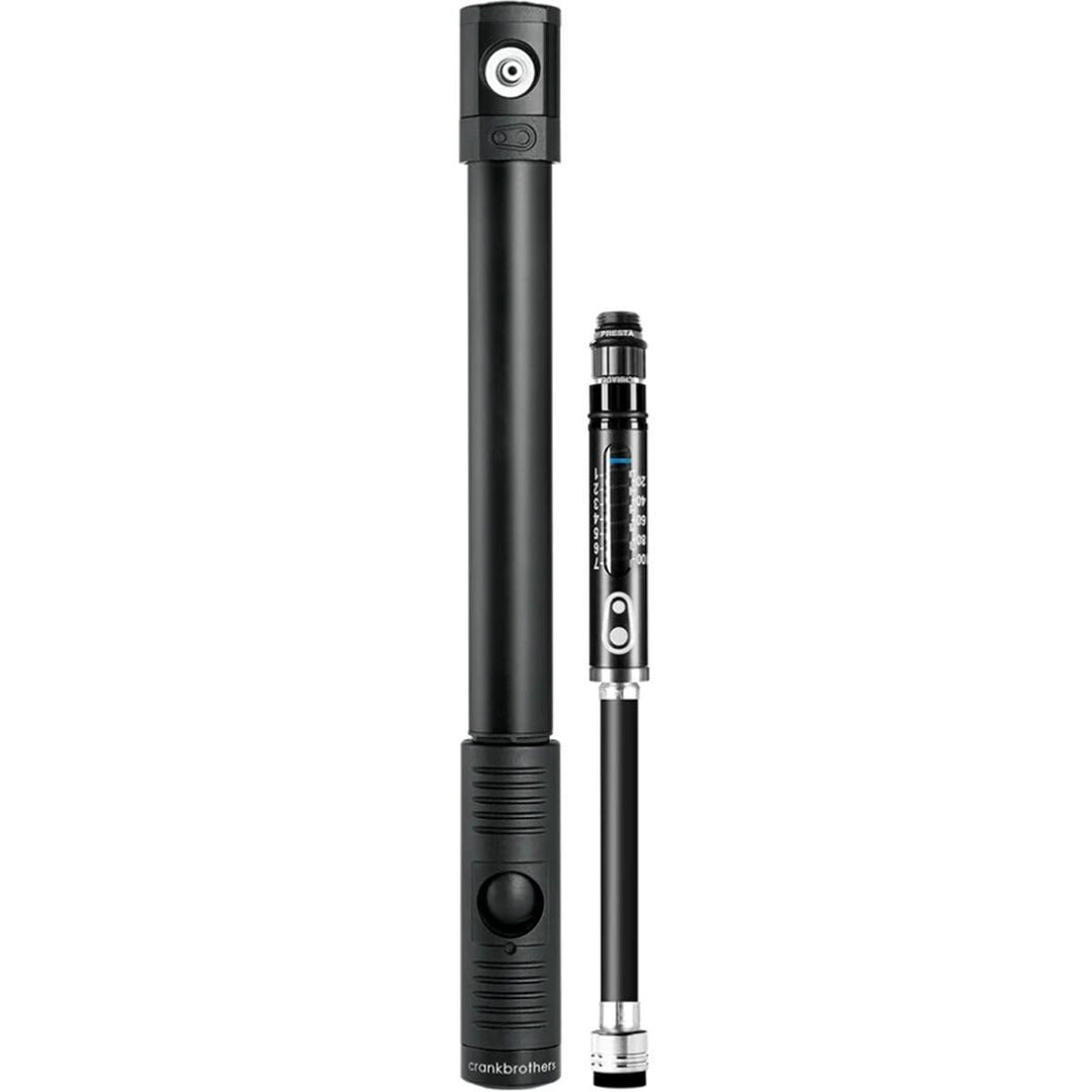 Power Alloy Fahrradpumpe Hochdruck mit Manometer midnight, Hochdruck mit Manometer midnight
