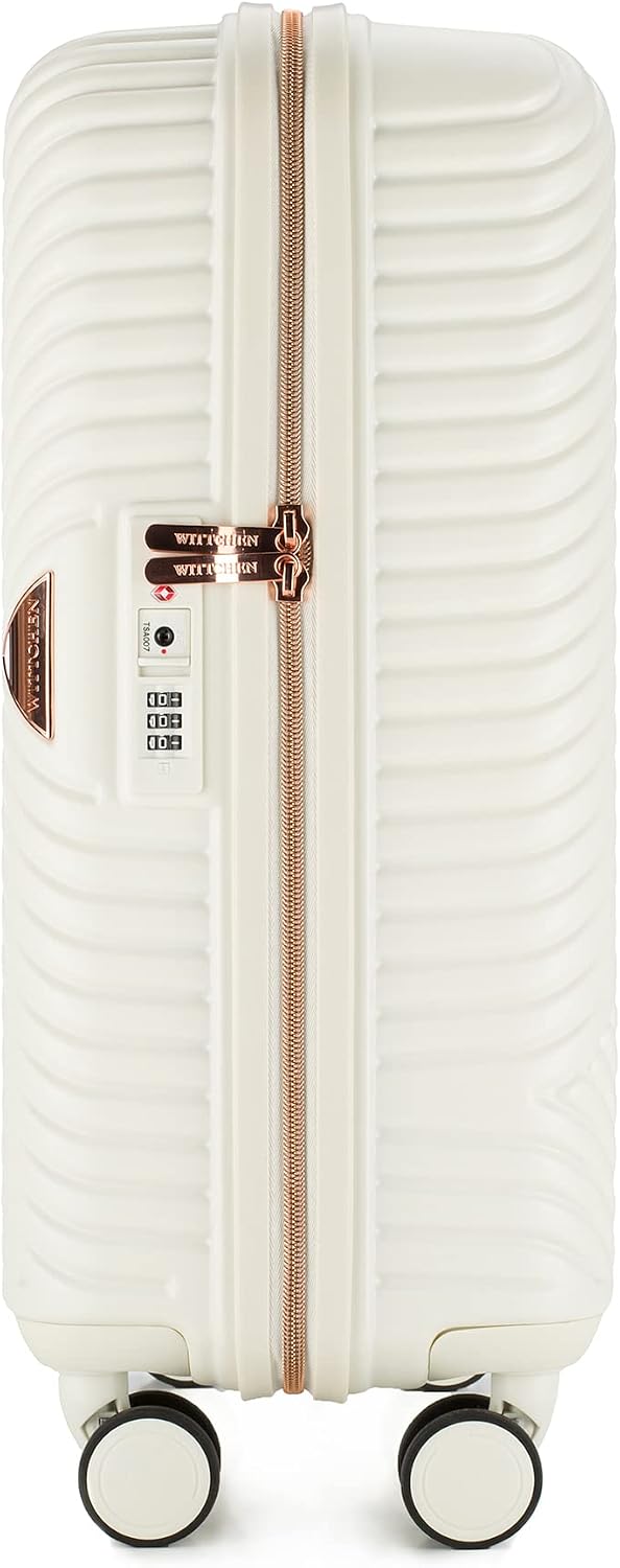 WITTCHEN GL Style Line | Reisekoffer Handgepäck Kabinengepäck Rollkoffer Hartschale aus Polycarbonat