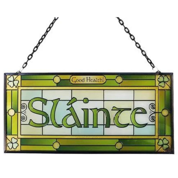Royal Tara Sonnenfänger aus Buntglas, handgefertigt, Hausdekoration, 16 cm (Slainte)