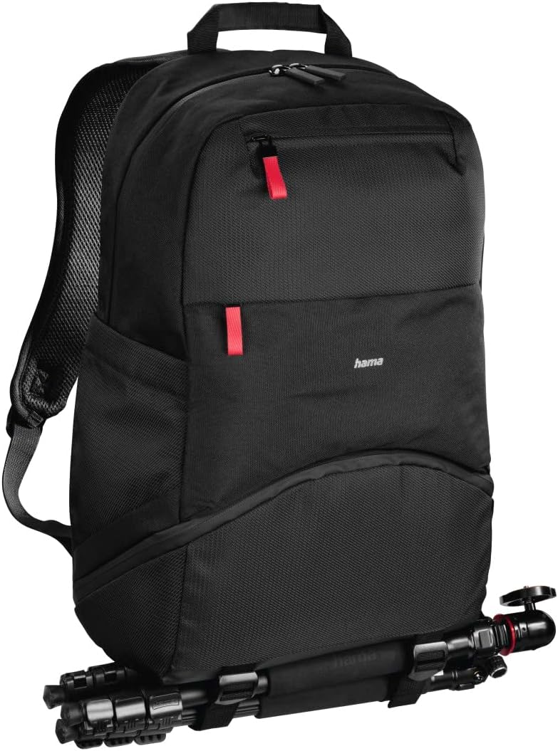 Hama Unisex Matera Backpack Camera Backpack (pack of 1) 27 x 14 x 14 cm Schwarz, 27 x 14 x 14 cm Sch