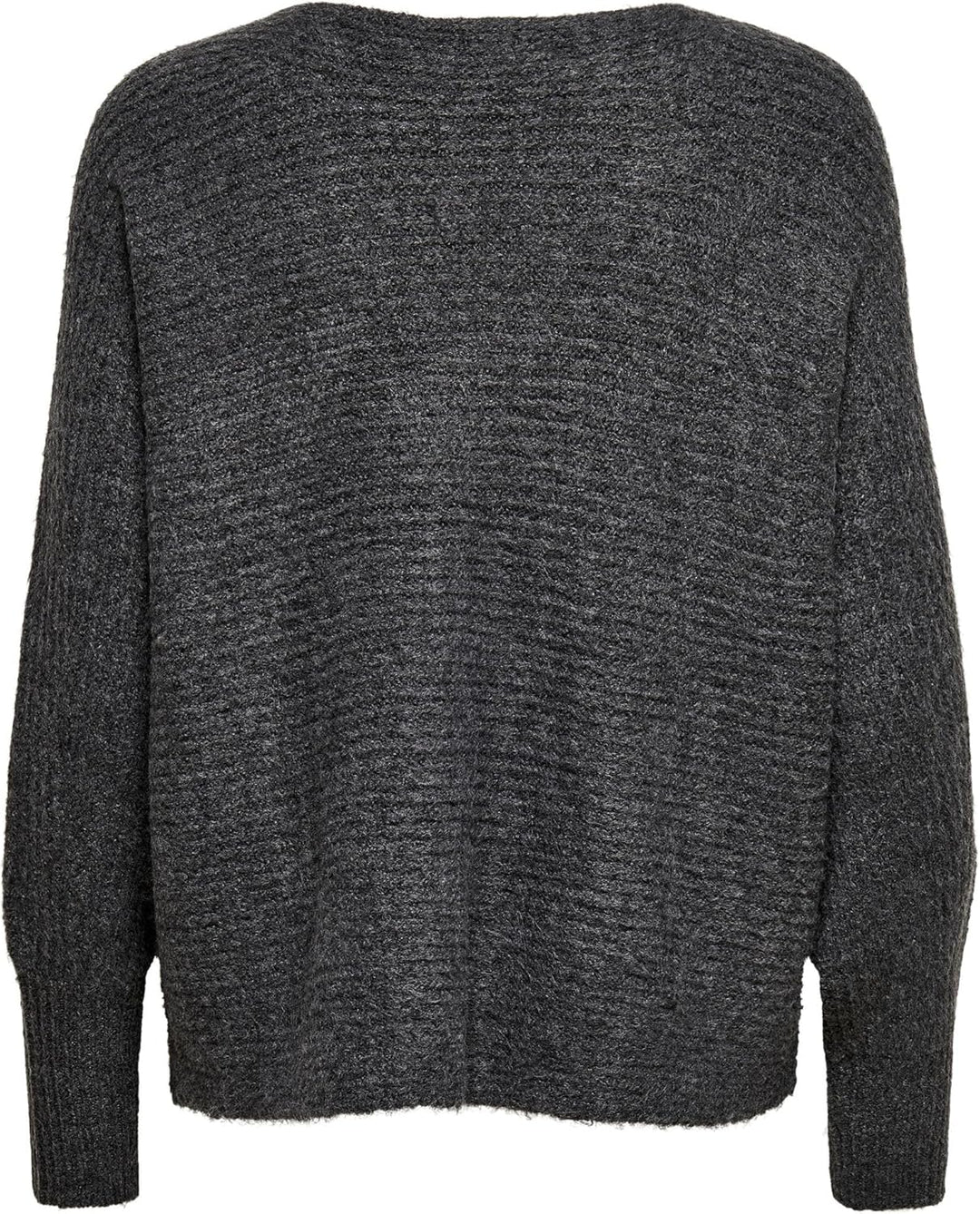 ONLY Damen Onldaniella L/S KNT Noos Pullover XS Grau (Dark Grey Melange Detail: W.melangé), XS Grau