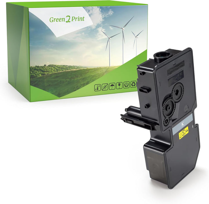 Green2Print Toner schwarz 4000 Seiten ersetzt Kyocera TK-5240K, 1T02R70NL0 passend für Kyocera ECOSY