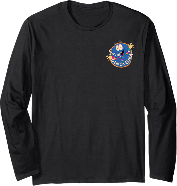 Jurassic Park 30th Anniversary Bingo Dino DNA Retro Langarmshirt