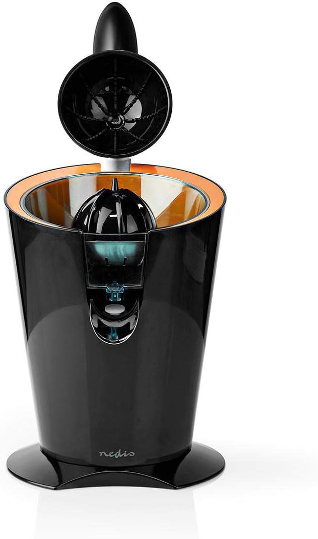 NEDIS Kajc300CBK Zitruspresse aus Glas, 160 W, Schwarz