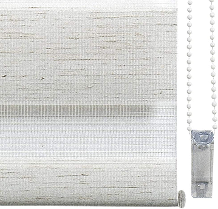 STORESDECO Doppelrollo Klemmfix ohne Bohren. Klemmrollo Einfache Montage, Zebra Rollo lichtdurchläss