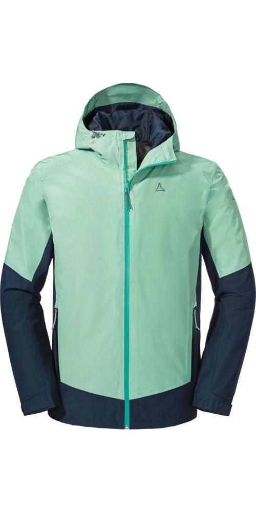 Schöffel Herren Wamberg Jacke Regenjacke Hardshelljacke 50 6055 - grün, 50 6055 - grün