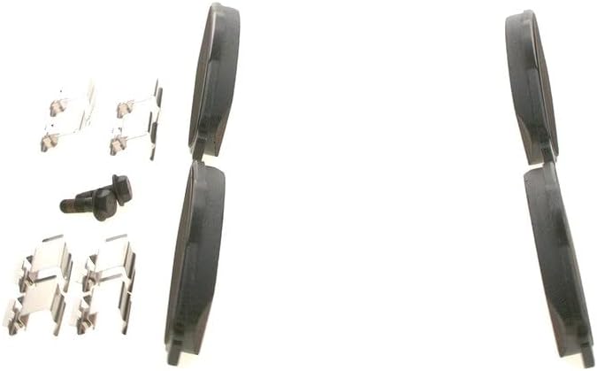 Bosch BP1173 Bremsbeläge - Vorderachse - ECE-R90 Zertifizierung - vier Bremsbeläge pro Set