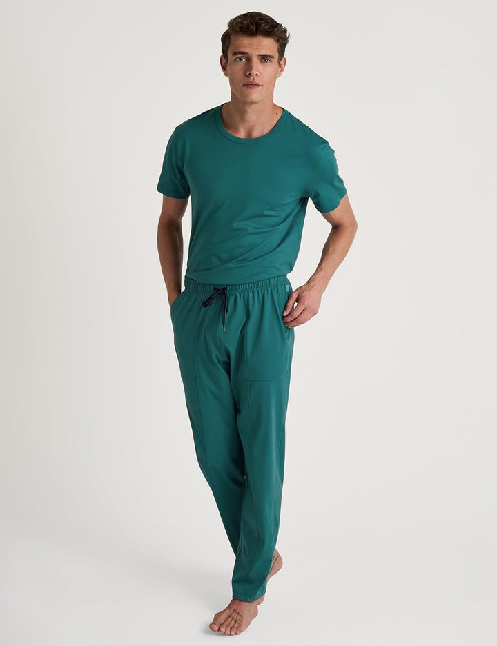 CALIDA RMX Sleep Hose Herren, mit Seitentaschen 46-48 Philo Green, 46-48 Philo Green