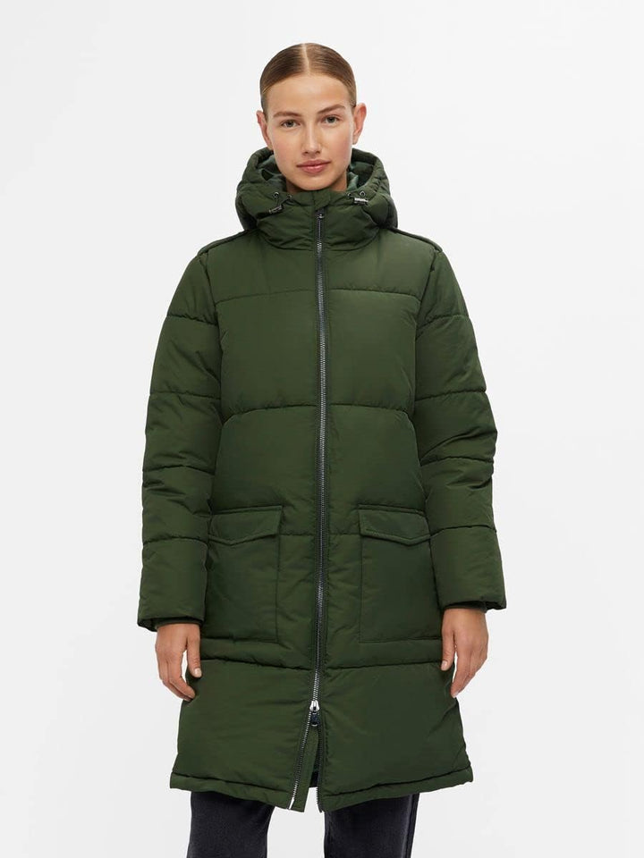 Object Damen Objzhanna L/S Long Jacket Noos Jacke XS Duffel Bag, XS Duffel Bag