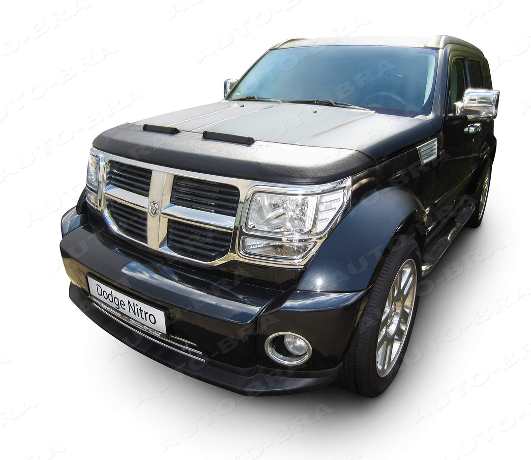 AB3-00271 Auto BRA kompatibel mit Dodge Nitro Bj. 2006-2011 Haubenbra Steinschlagschutz Tuning