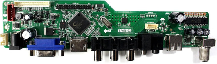 VSDISPLAY HD-MI VGA AV USB LVDs Controller Board 40pin 1für 15,6" 17,3" 920x1080 B156HW01 LP173WF1 H