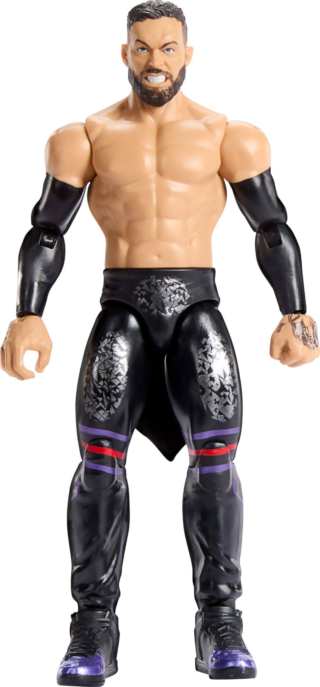 Mattel WWE Actionfiguren und Zubehörteile, ca. 15 cm grosse Superstar-Sammelfiguren mit 14 Bewegungs