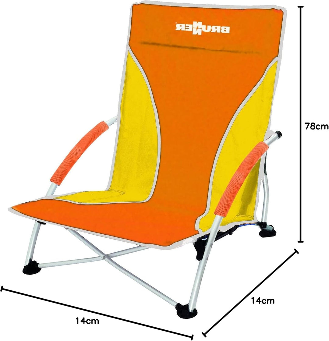 BRUNNER Strandstuhl Cuba orange, Orange