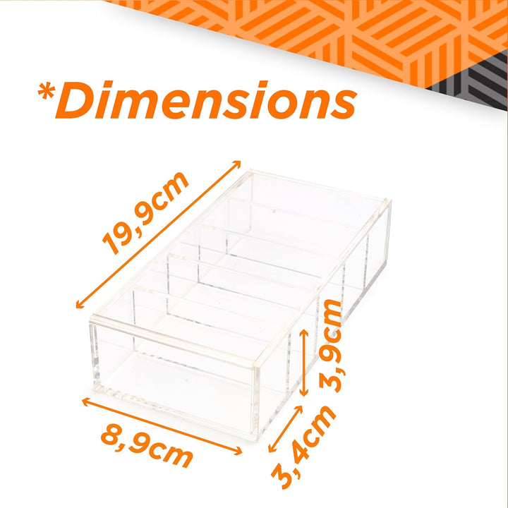 Friki Monkey Vitrine für Hot Wheels Loose mit 5 Höhen, Acrylvitrine für Hot Wheels, Vitrine für Auto