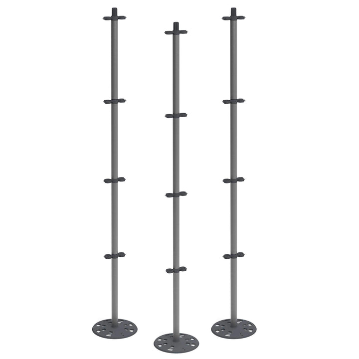 GUSTA GARDEN Tomato Buddy - 125cm Tomatenstab Rankhilfe Rankstab - für Tomaten Bohnen Klettergemüse