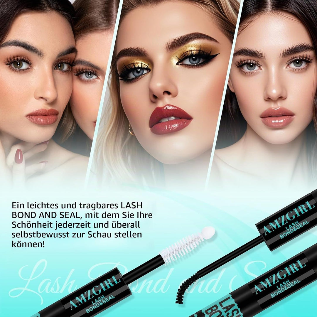 Lash Bond und Seal und Remover Kit Cluster Wimpern Kleber Entferner Wasserdicht DIY Wimpern Verlänge