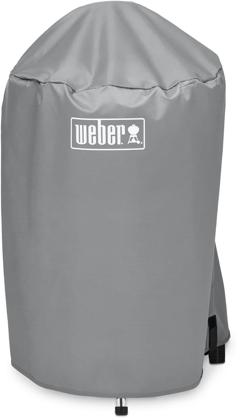 Weber Available 7175 18 Inch Charcoal Kettle Grill Cover, Schwarz, 81.3 x 47 x 61 cm & 17612 Anzündw