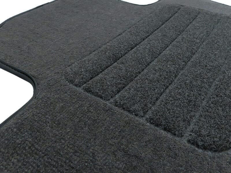 Premium Velourmattenset für Cupra Born ab Bj. 2021 PREM ANTHRAZIT runde Befestigungen Mit Absatzscho