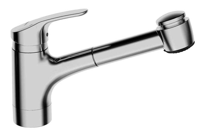 Hansa 01382283 Hansamix Spültisch-Einhand-Einlochbatterie, Chrom