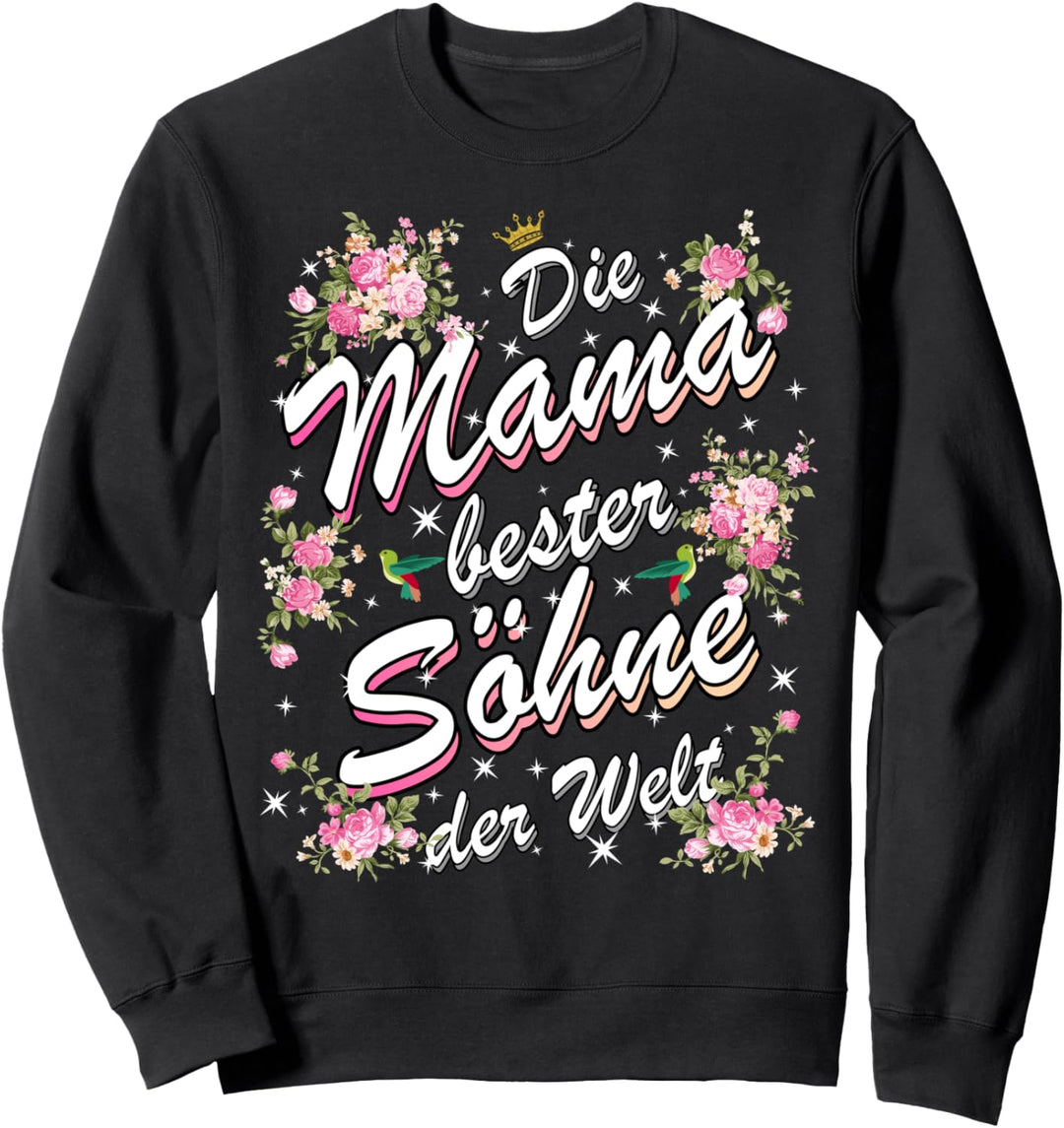 Sohn Muttertag Geschenk Mutter Geburtstag Beste Söhne Mama Sweatshirt