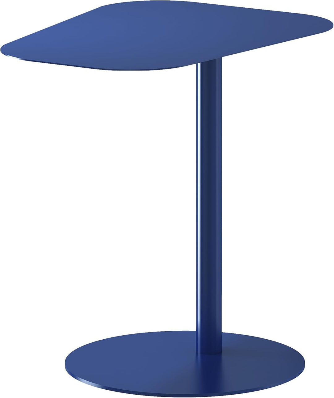 [en.casa] Beistelltisch Nastätten Gartentisch Couchtisch mit Metallgestell Sofatisch modernes Design