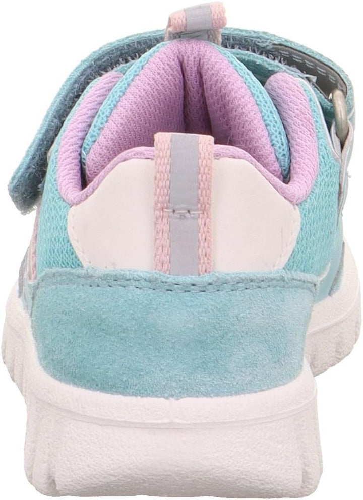 Superfit Mädchen Sport7 Mini Sneaker 1-006203Sneaker 20 EU Hellgrün Lila 7530, 20 EU Hellgrün Lila 7