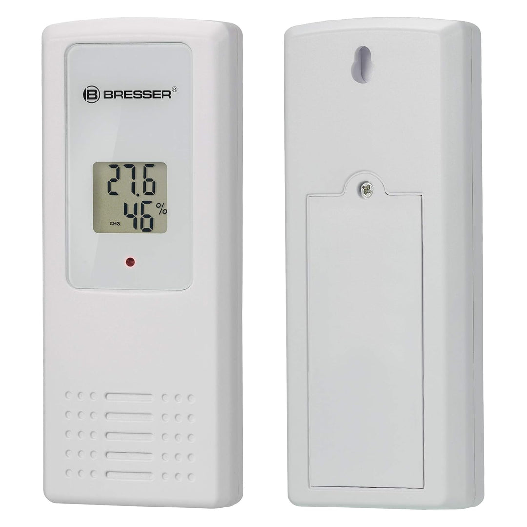 Bresser Wetterstation Funk mit Aussensensor Temeo Hygro Quadro inklusive 3 Aussensensoren um bei 4 U