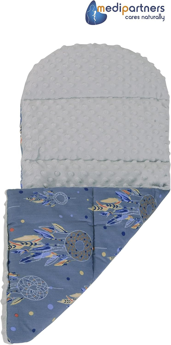 Medi Partners Babynest Kuschelnest Babynestchen 100% Baumwolle Nestchen Reisebett für Babys Säugling