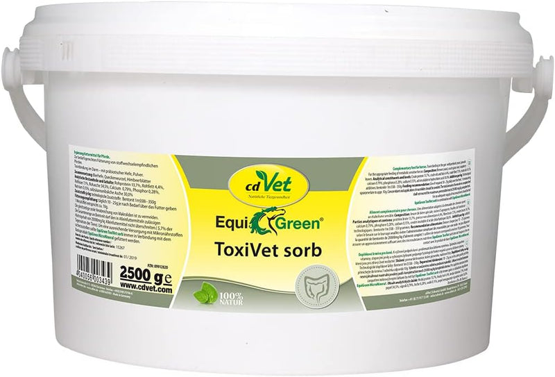 EquiGreen ToxiVet sorb 2,5 kg 2.500 g, 2.500 g