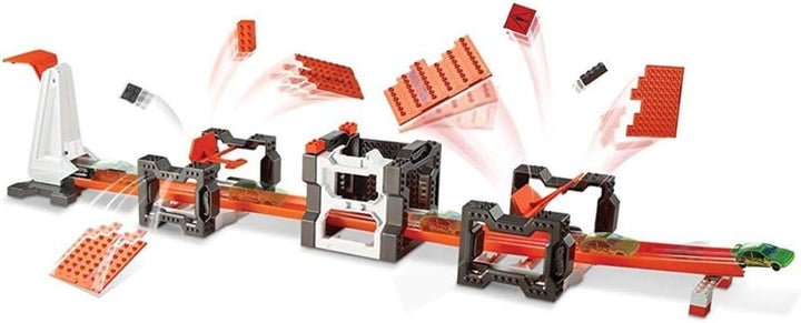 Hot Wheels Mattel DWW96 - Track Builder Mega Crashset
